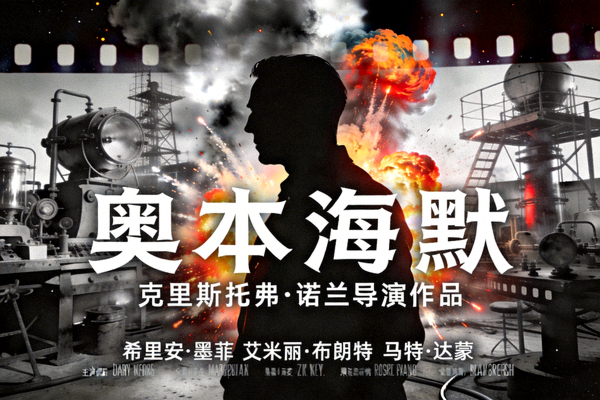 电影《奥本海默》克里斯托弗·诺兰导演作品海报